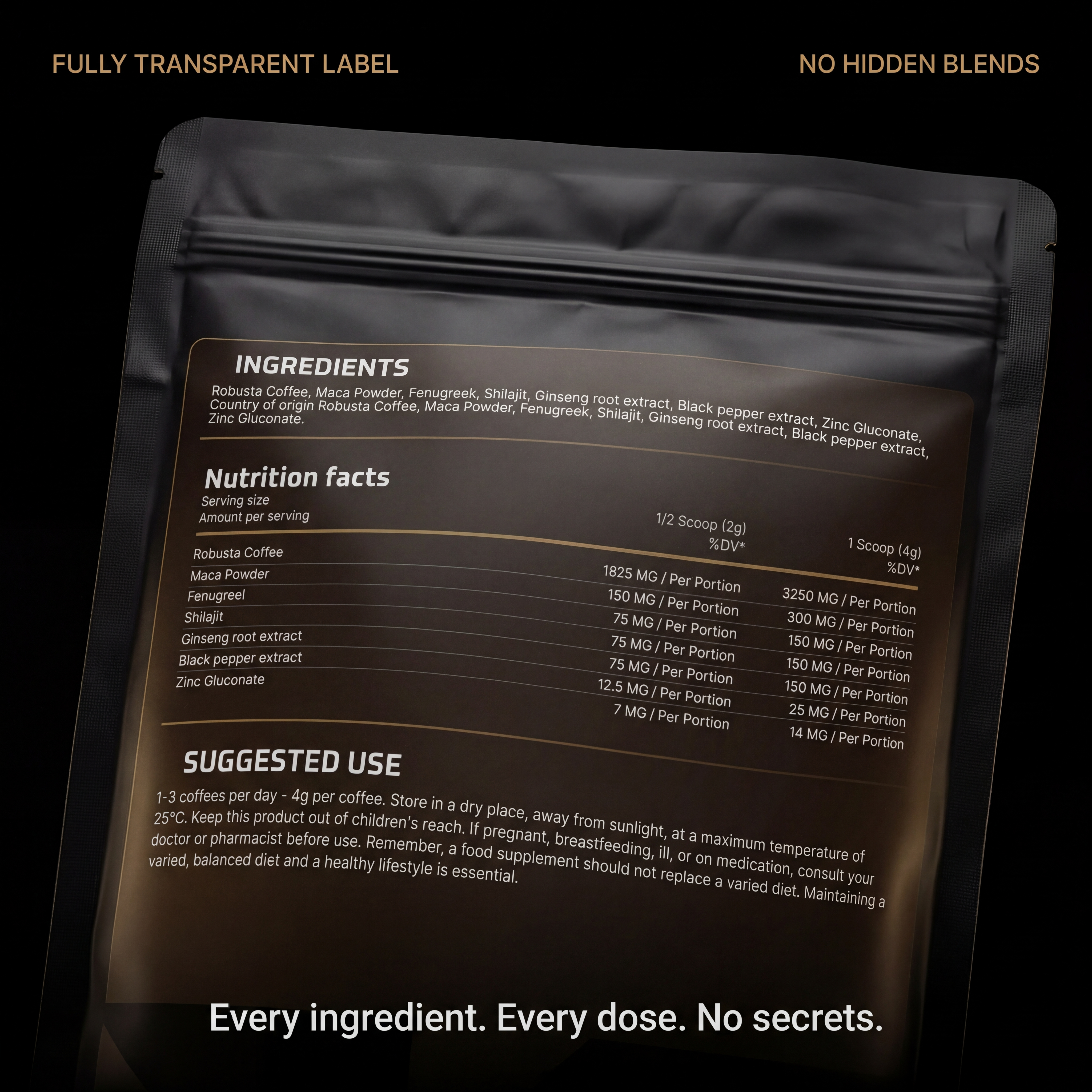 Testorize Premium Coffee for Men